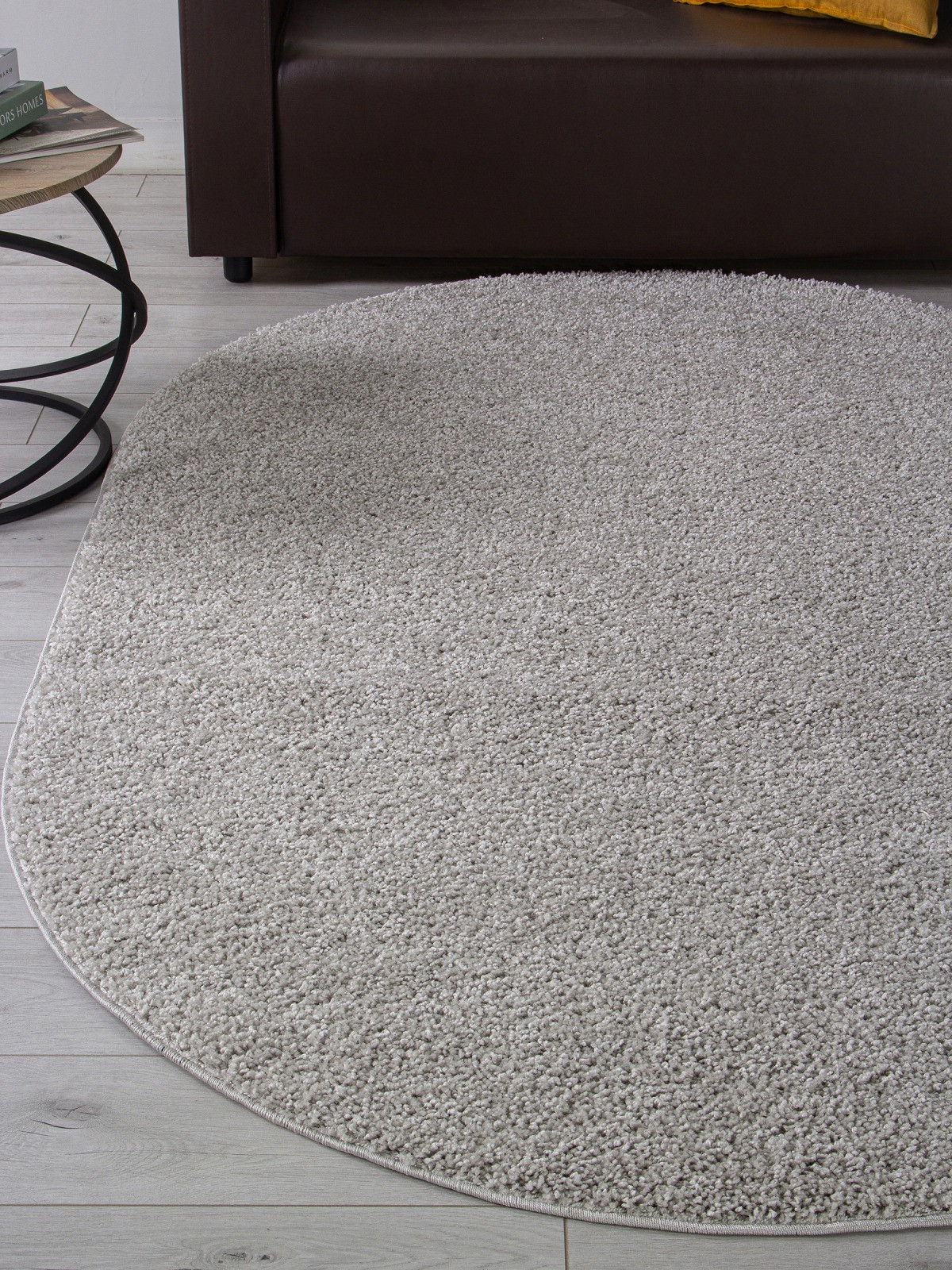 Ковер Merinos Makao S600-OVAL-LIGHT GRAY (2х3) — фото 6