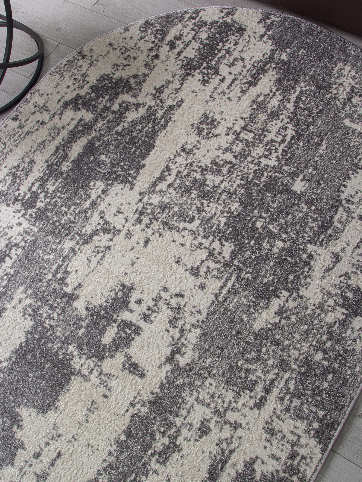 Ковер Merinos Naturel F229-OVAL-GRAY (1.5x2.3) — фото 4