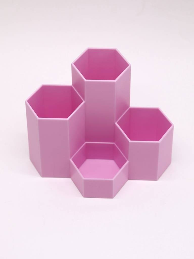 Органайзер настольный ILikeGift Rectangle XFBTS1208-4 (розовый) — фото 4