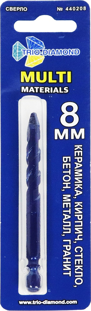 Сверло Trio Diamond Multi Materials 8мм / 440208 — фото 3