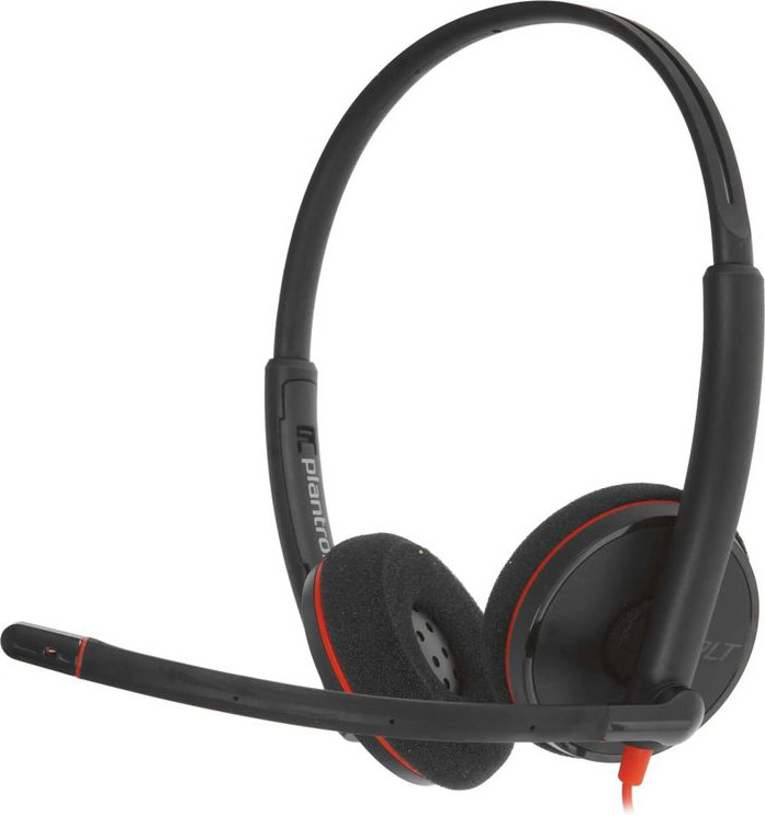 Наушники-гарнитура Poly Blackwire 3220 / 8X228A6 (черный)