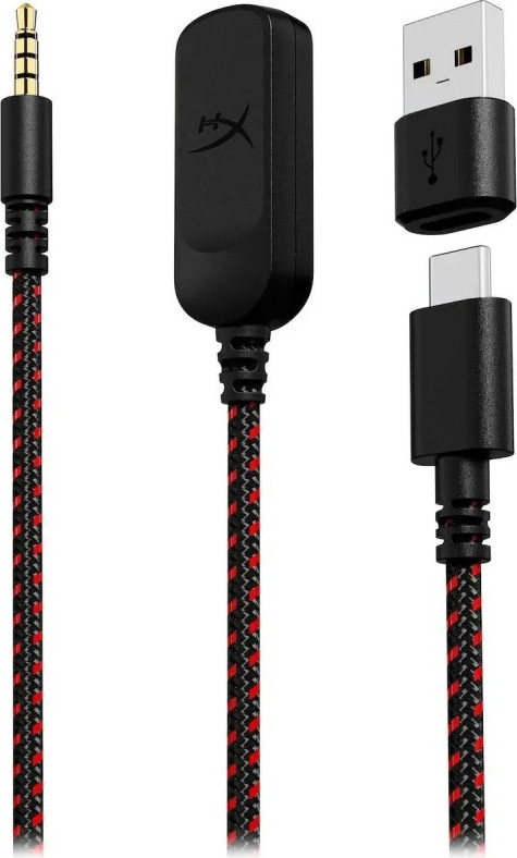 Наушники-гарнитура HyperX Cloud III / 727A9AA (черный/красный) — фото 5