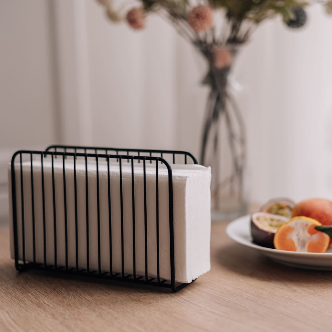 Салфетница Lemax LB-14 BL (матовый черный) — фото 3