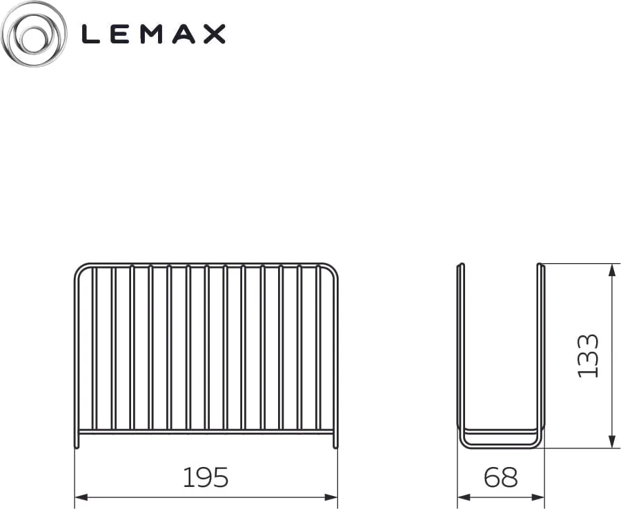 Салфетница Lemax LB-14 BL (матовый черный) — фото 7