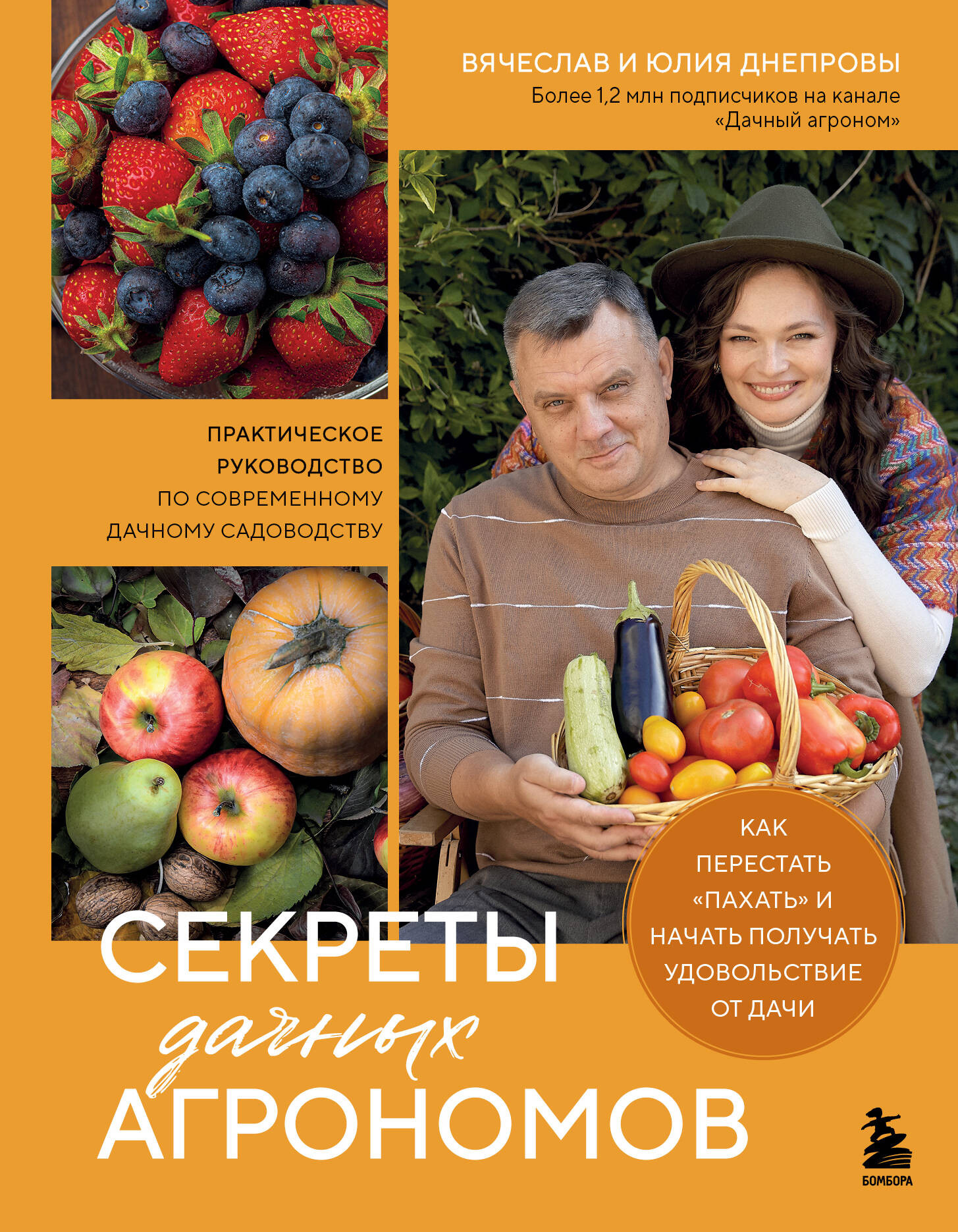 Книга Бомбора Секреты дачных агрономов (Днепров В., Днепрова Ю. 9785041735272)