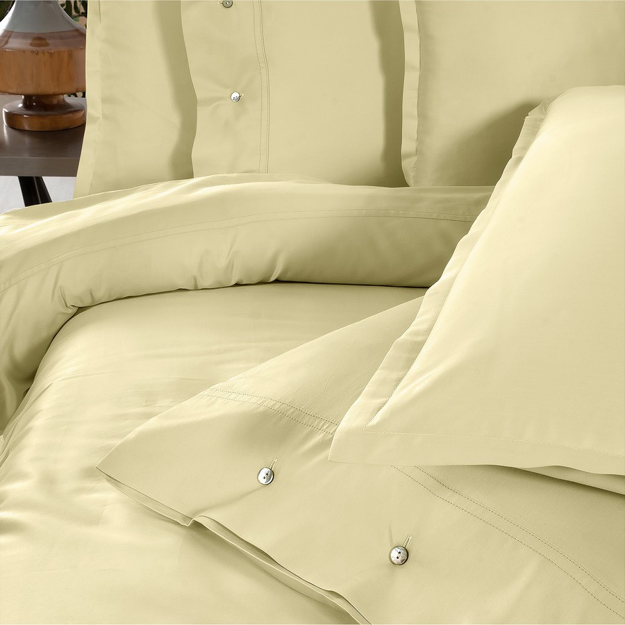 Комплект постельного белья Sarev 300 tc сатин евро / N380 Monochrome v5/Lemon Cream — фото 2