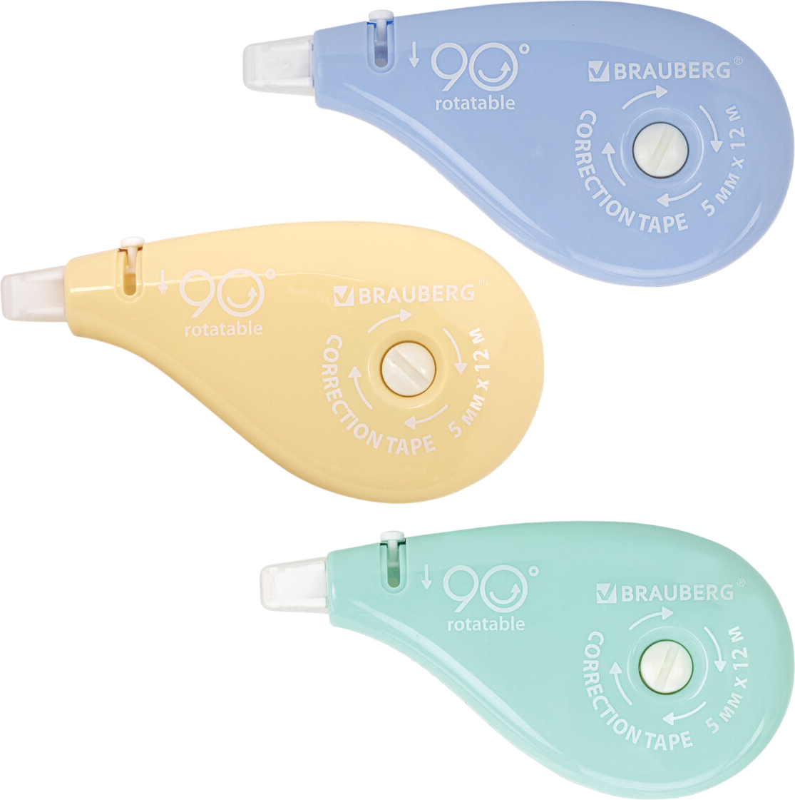 Корректор для текста Brauberg 272489 (3шт)