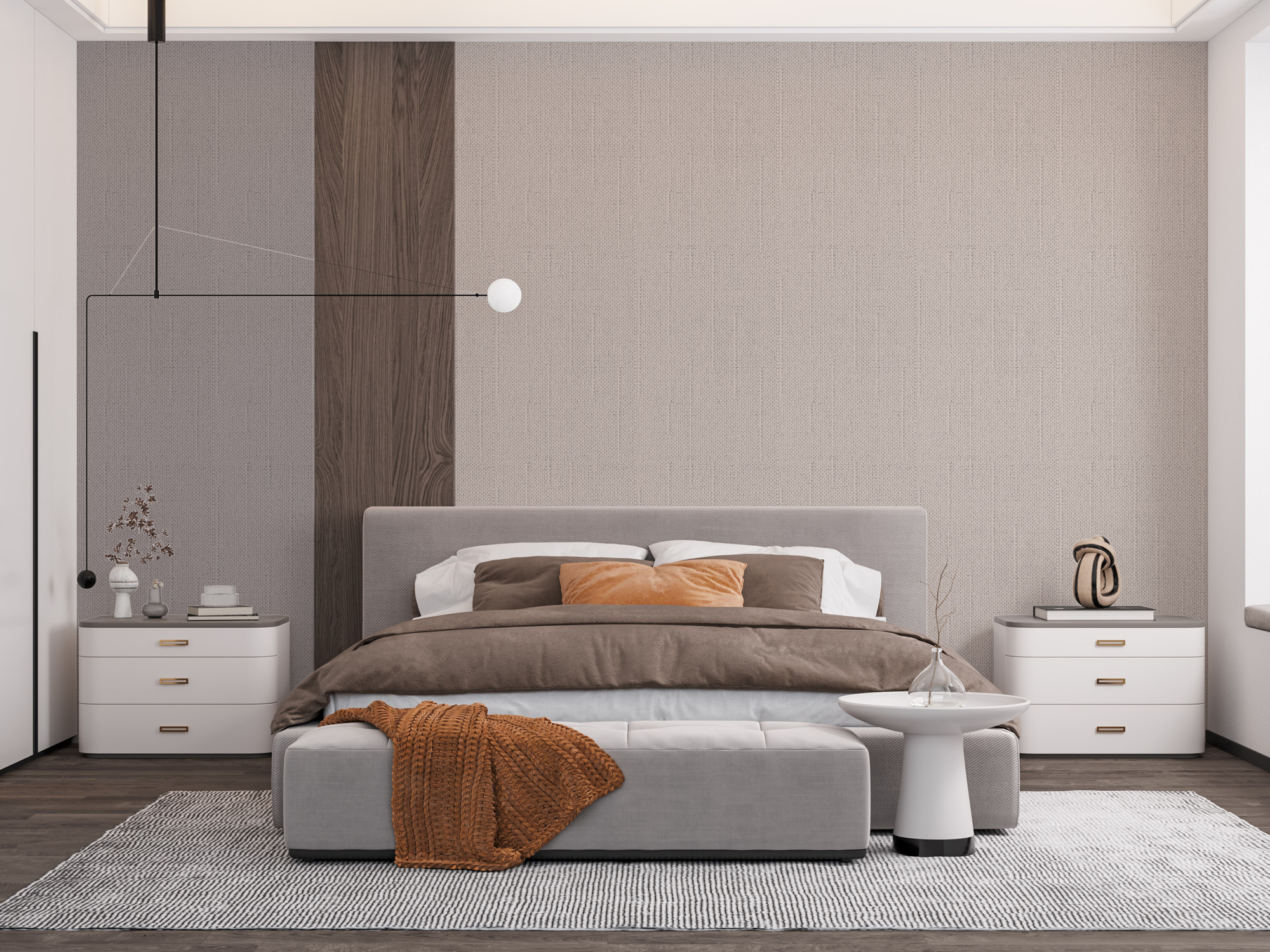 Жаккардовые обои БауТекс Prague Design из кварцевой нити (12.5м2) — фото 6
