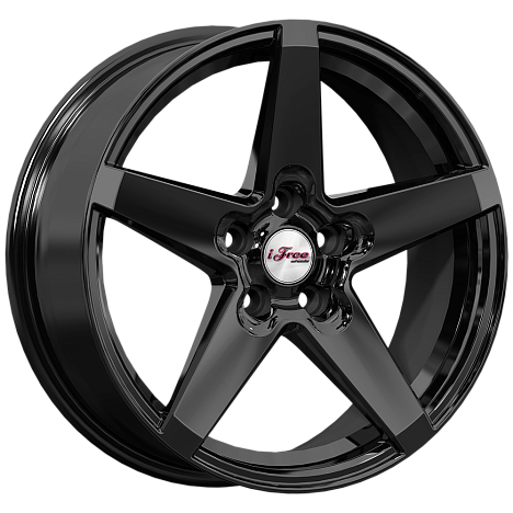 Литой диск iFree Токен 17x6.5" 5x108мм DIA 60.1мм ET 36мм BK