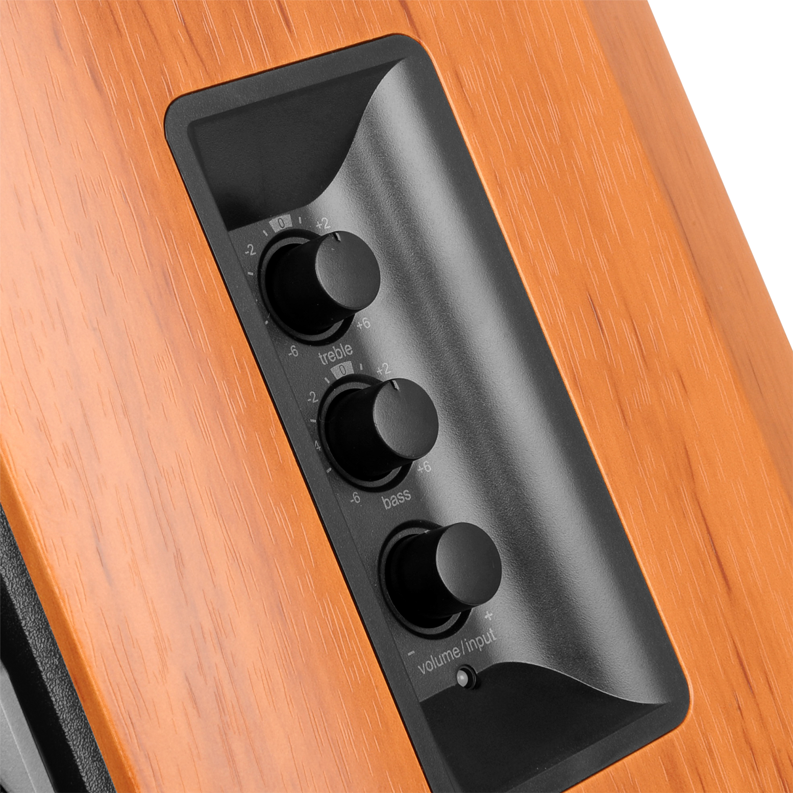 Мультимедиа акустика Edifier R1380DB (светлое дерево/черный) — фото 4