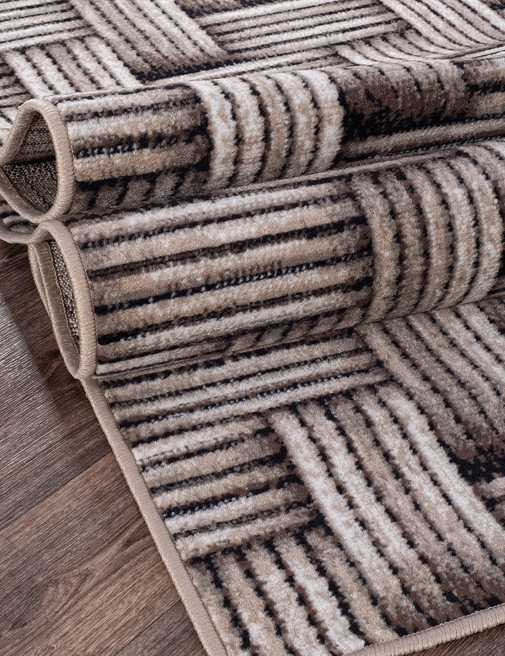 Ковер Merinos Sierra D722-STAN-BEIGE-BROWN-2 (1.5x3) — фото 2