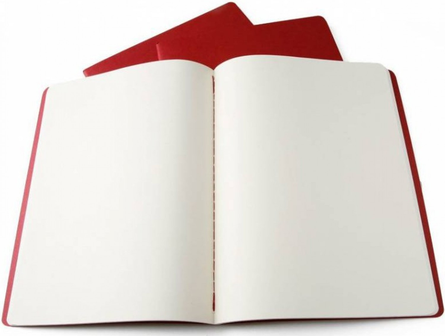 Набор блокнотов Moleskine Cahier Journal CH123 XLarge (3шт, клюквенный) — фото 2
