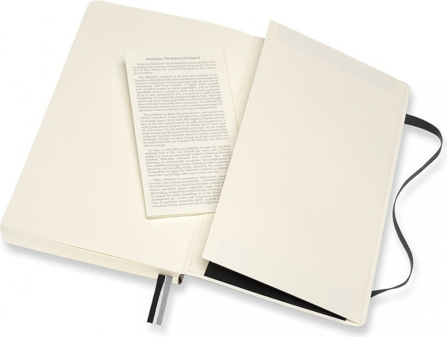Блокнот Moleskine Classic Soft Expended QP616EXP Large (черный) — фото 2