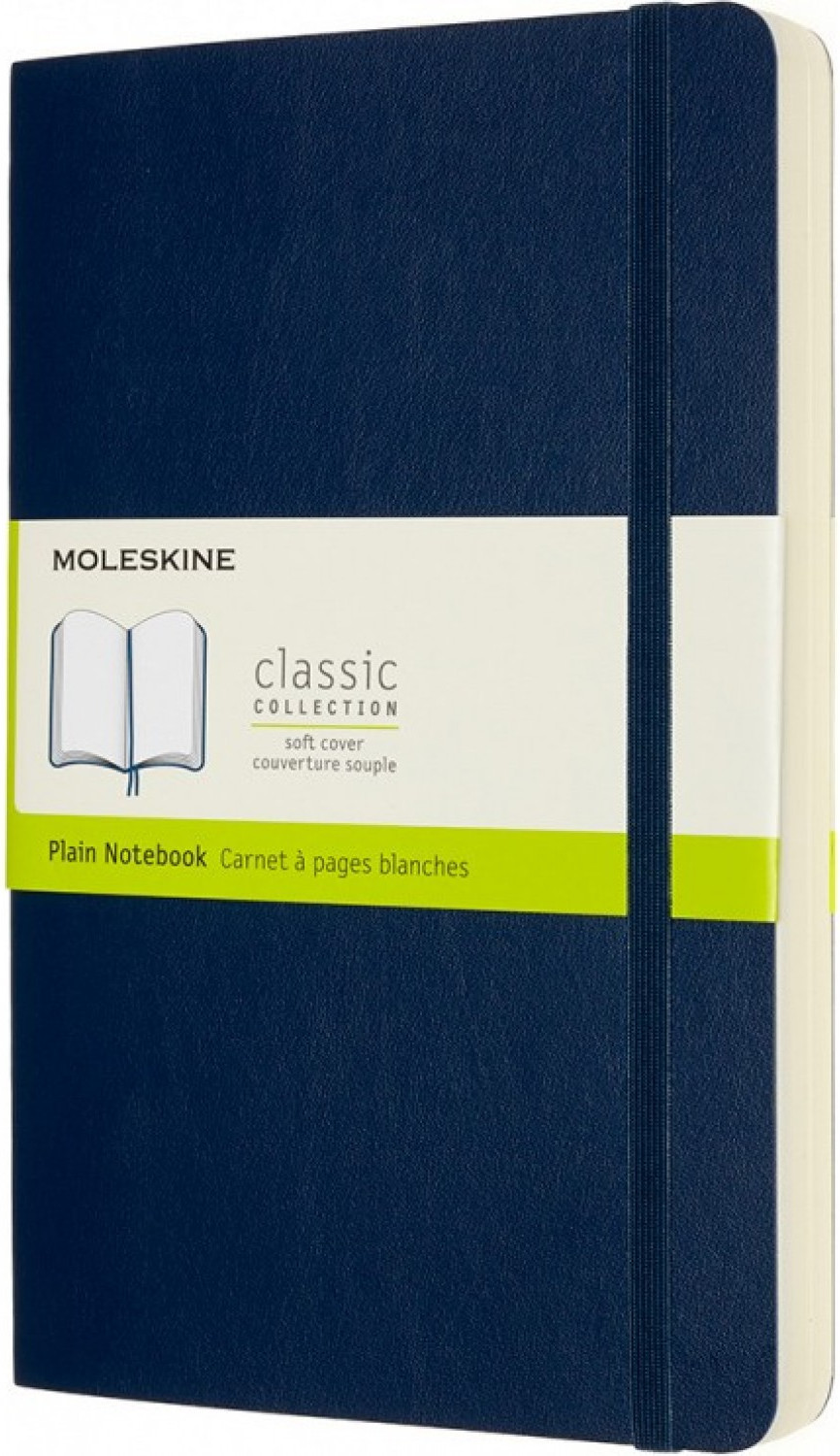 Блокнот Moleskine Classic Soft Expended QP618EXPB20 Large (синий сапфир)