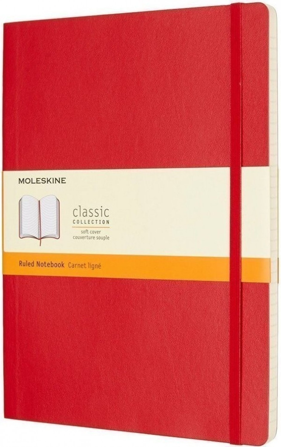 Блокнот Moleskine Classic Soft QP611F2 Pocket (красный)
