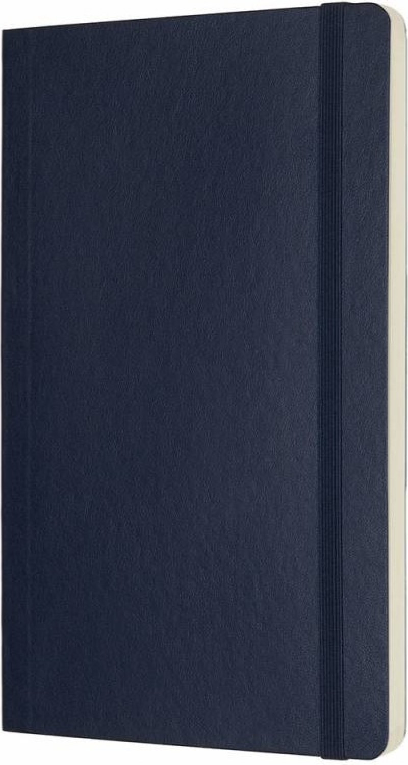 Блокнот Moleskine Classic Soft QP619B20 Large (синий сапфир) — фото 2