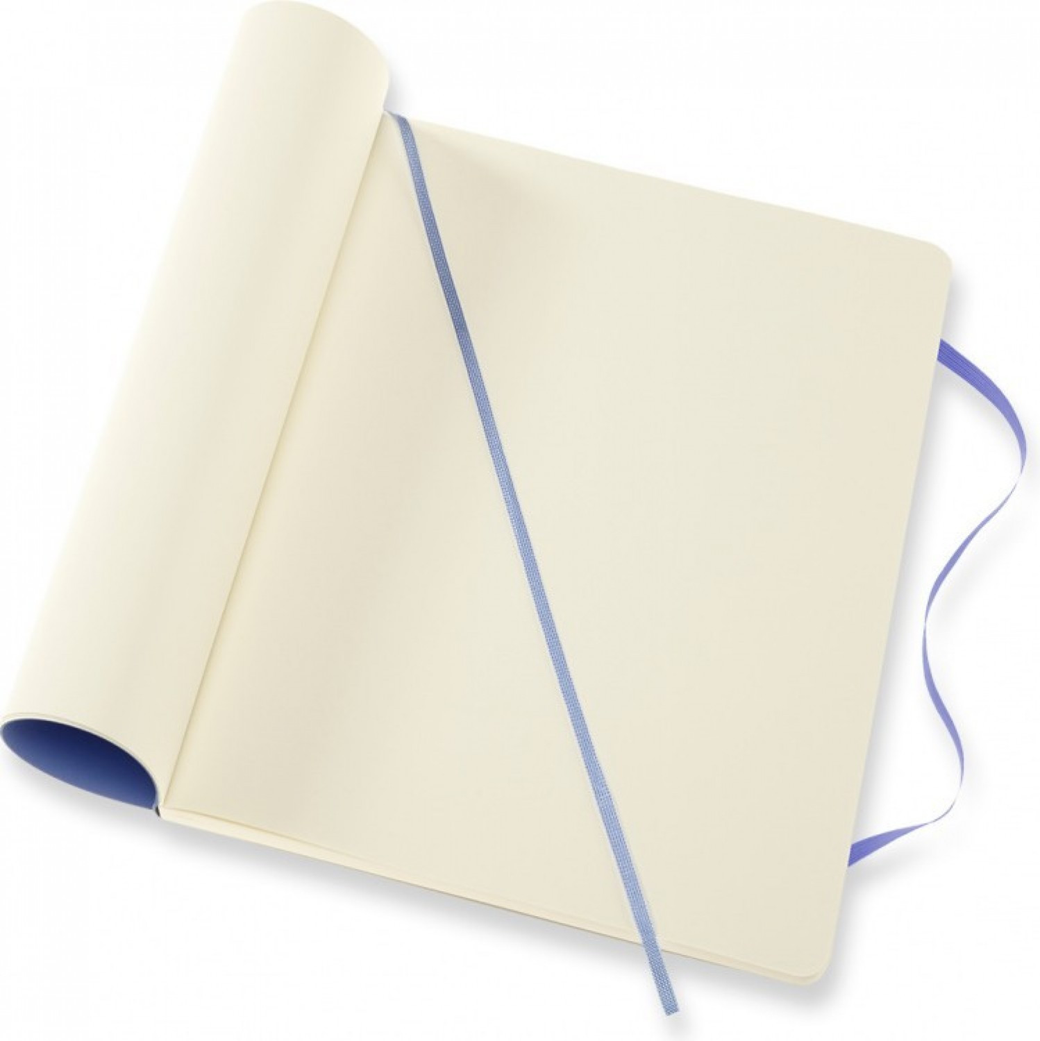 Блокнот Moleskine Classic Soft QP623B42 XLarge (голубая гортензия) — фото 4