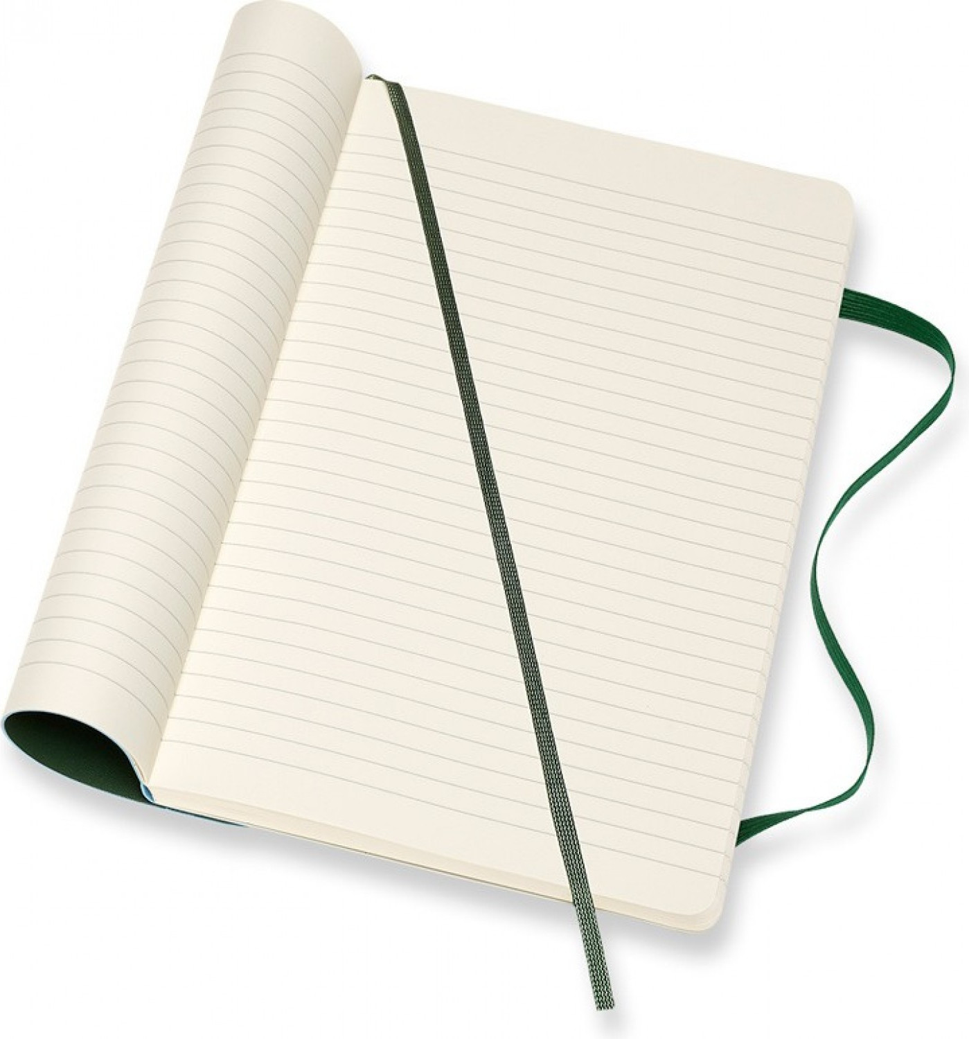 Блокнот Moleskine Classic Soft QP616K15 Large (зеленый) — фото 5