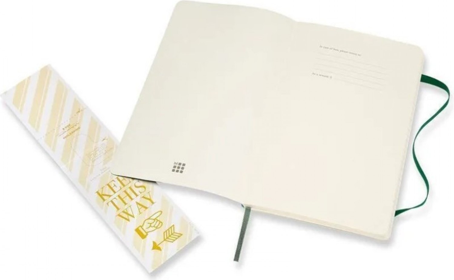 Блокнот Moleskine Classic Soft QP616K15 Large (зеленый) — фото 2