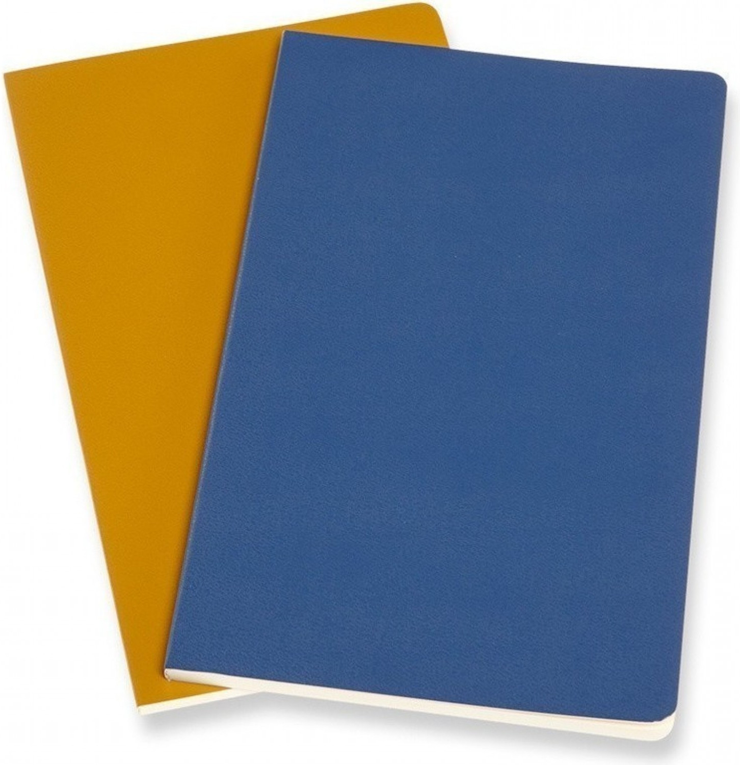 Набор блокнотов Moleskine Volant QP721B41M17 Large (2шт, синий/желтый янтарный) — фото 4