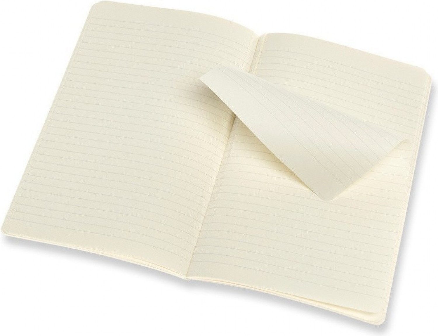 Набор блокнотов Moleskine Volant QP721F16B24 Large (2шт, оранжевый/голубой) — фото 4