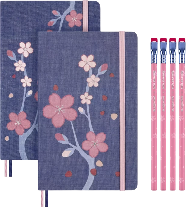 Набор канцелярский Moleskine Limited Edition Sakura LESU08THMBOX