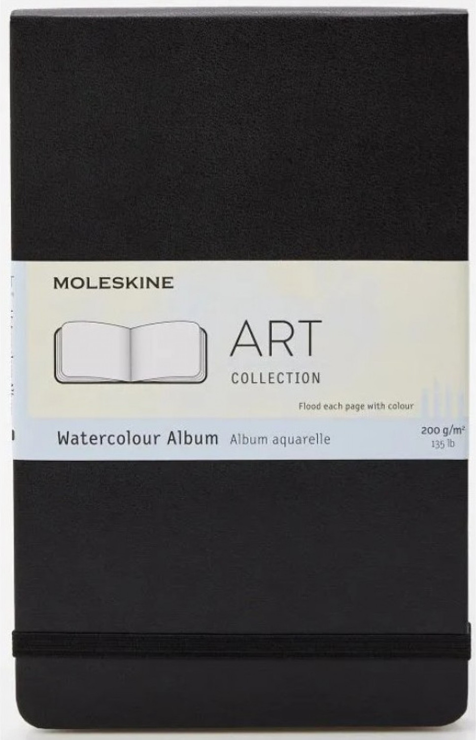 Блокнот Moleskine Art Watercolor ARTMM804 (черный) — фото 3