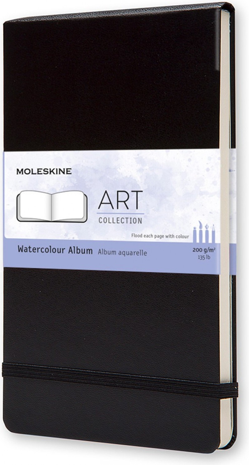 Блокнот Moleskine Art Watercolor ARTMM804 (черный)