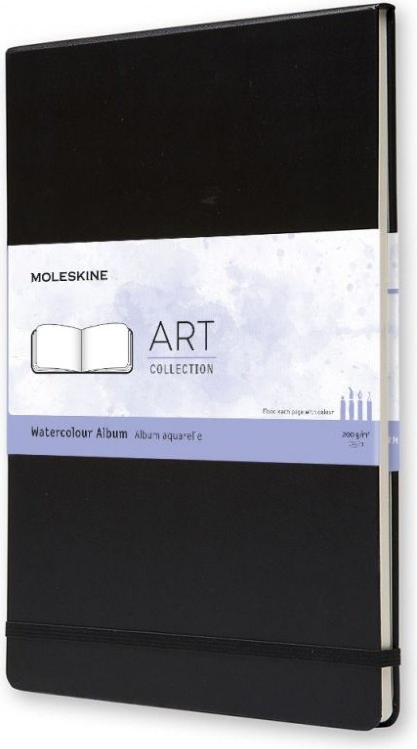 Блокнот Moleskine Art Watercolor ARTBF833 (черный)