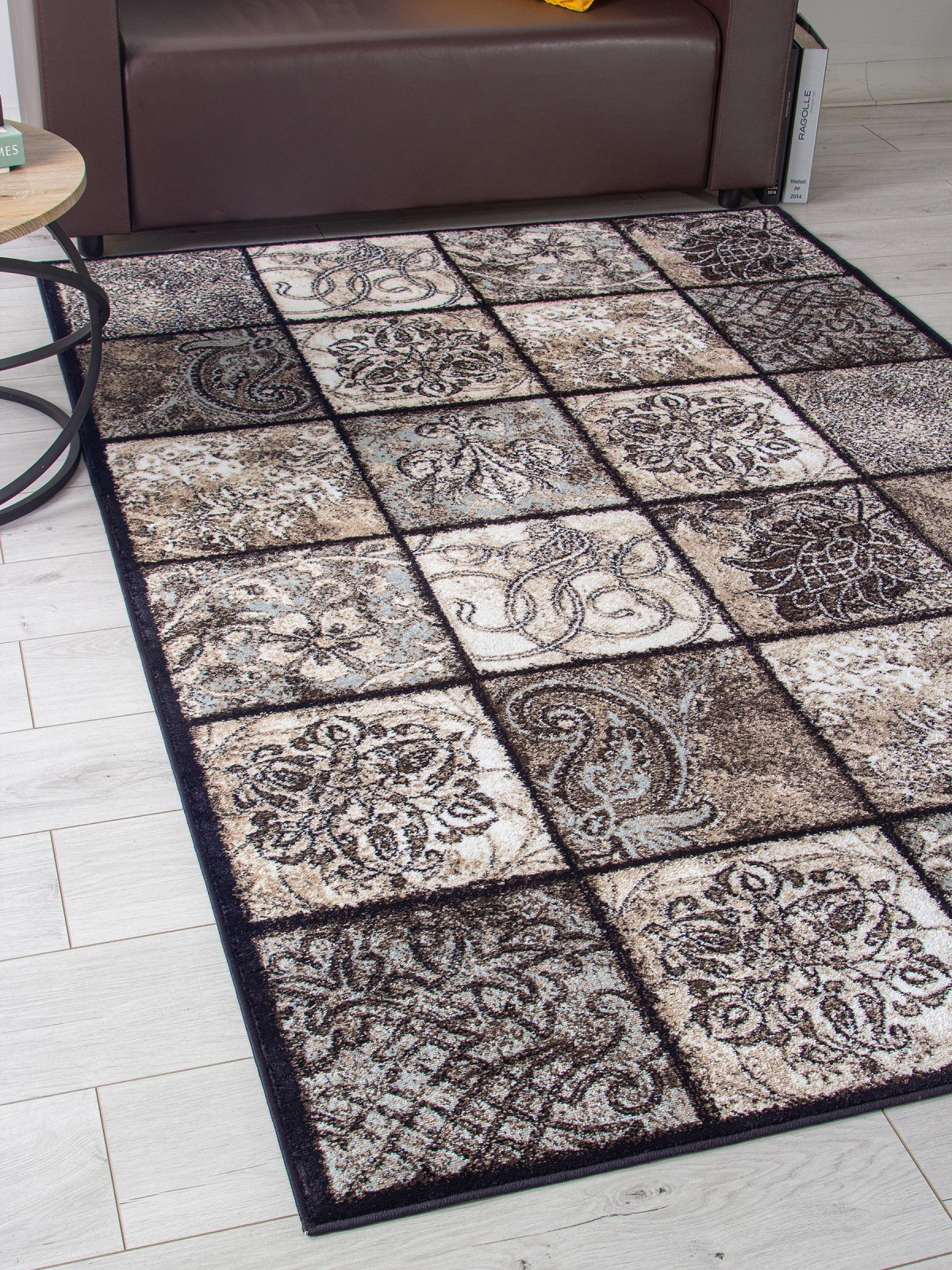 Ковер Merinos Valencia Deluxe d328-STAN-BROWN (1x2) — фото 6