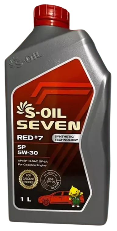 Моторное масло S-Oil Seven 7 Red 7 SP 5W30 / E108299 (1л)