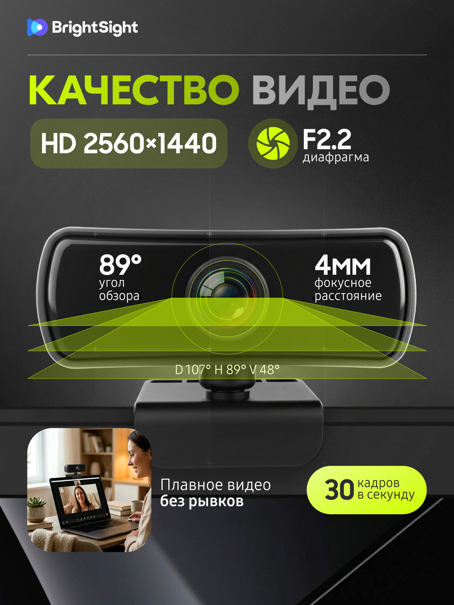 Веб-камера BrightSight TS-01V — фото 2
