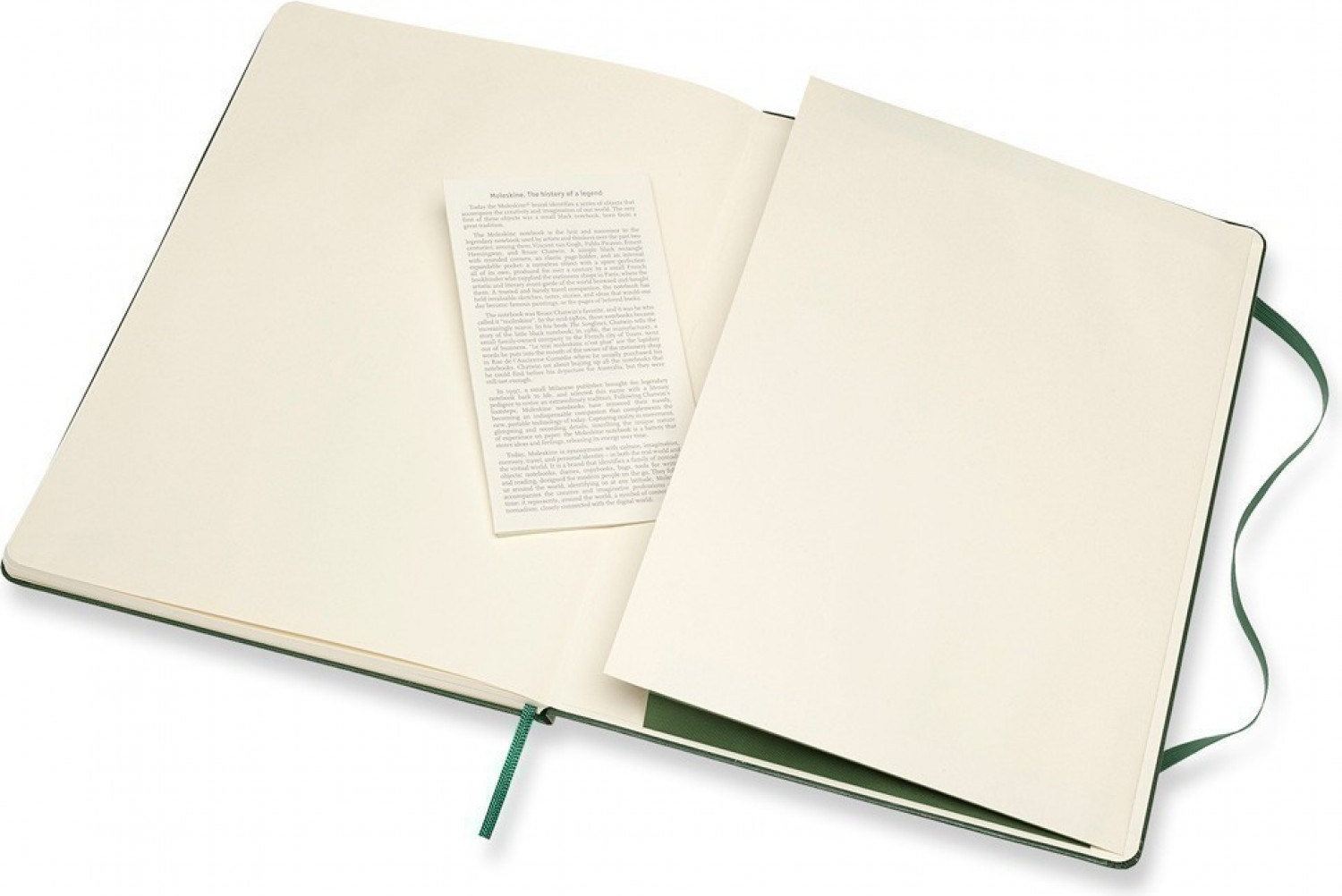 Блокнот Moleskine Classic QP060K15 Large (зеленый) — фото 3