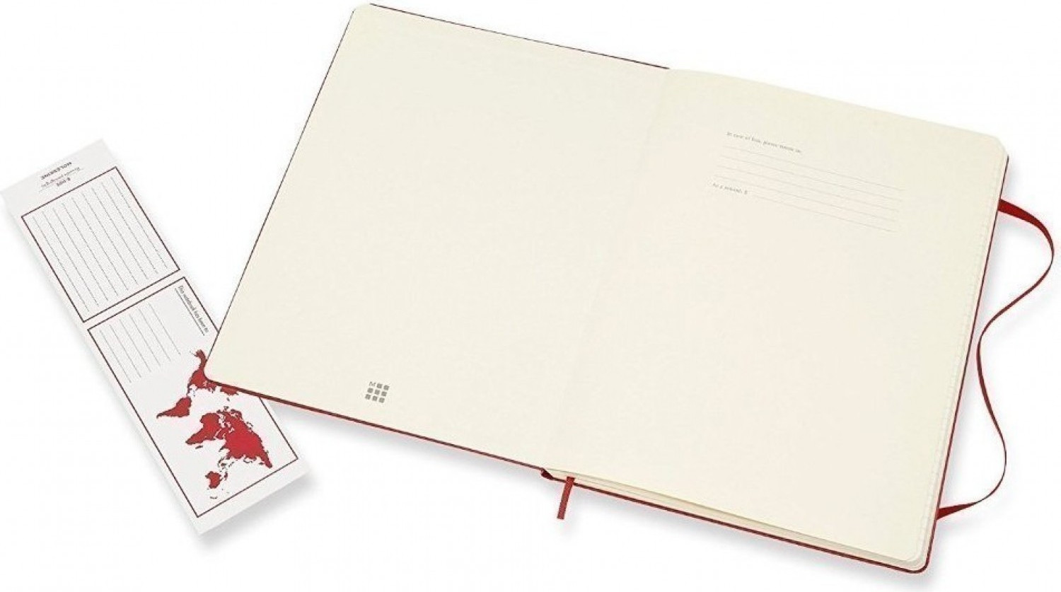 Блокнот Moleskine Classic QP090F2 XLarge (красный) — фото 4