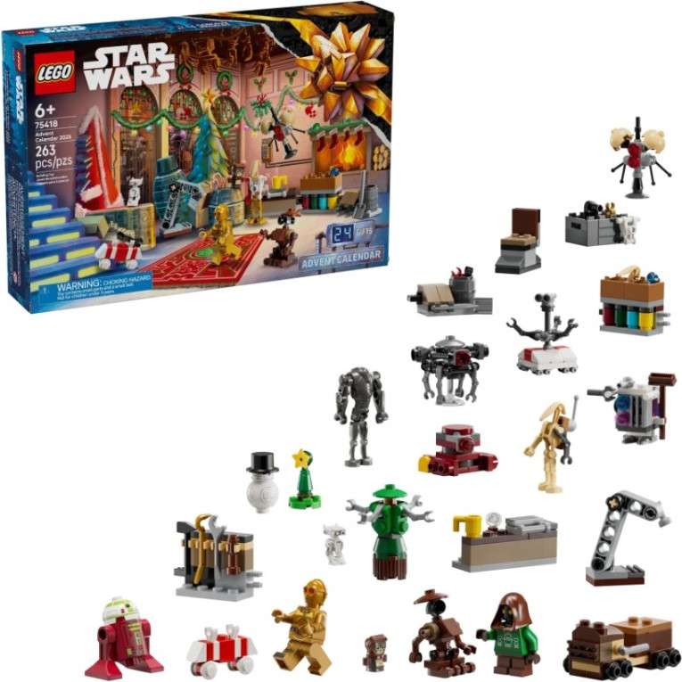 Адвент-календарь Lego Star Wars Адвент-календарь 2025 75418 — фото 3