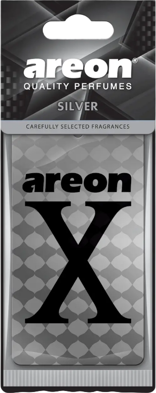 Ароматизатор автомобильный Areon X Silver / ARE-XV24A