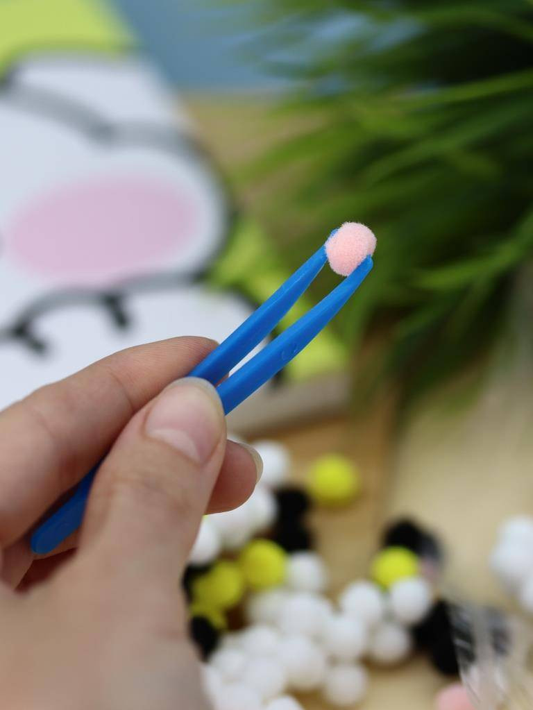 Набор для творчества ILikeGift Картина из помпонов Draw Me! Happy hare / 156-LQ-006 — фото 5