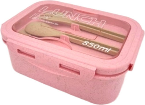 Ланч-бокс ILikeGift Enjoy your meal / 70-N931-02 (розовый)