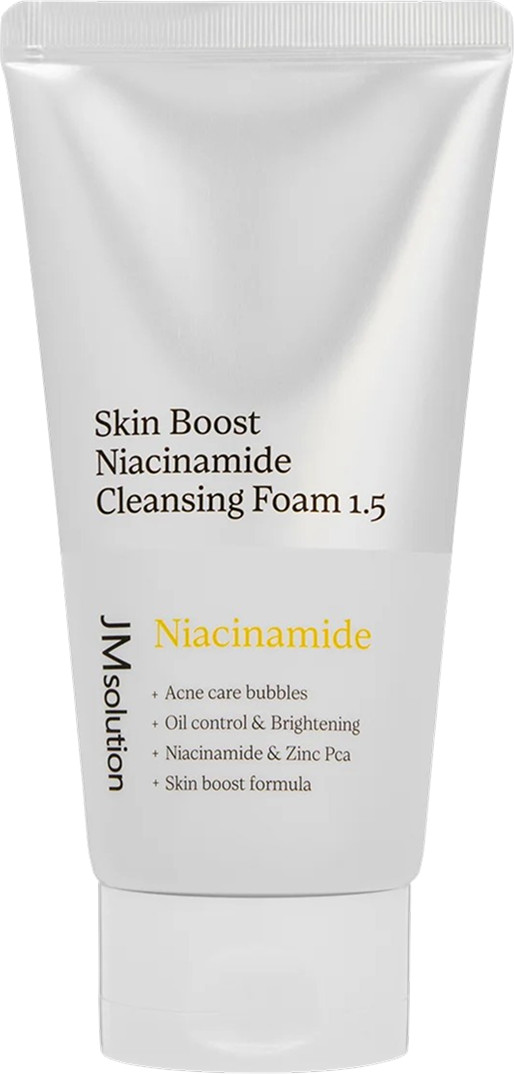 Пенка для умывания JMsolution Skin Boost Niacinamide Cleansing Foam 1.5 с ниацинамидом (150мл)