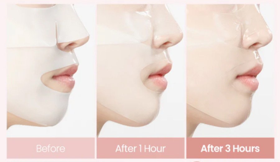Маска для лица гидрогелевая JMsolution Bio-Collagen Pdrn Firming Mask Тающая с коллагеном и PDRN (34г) — фото 5