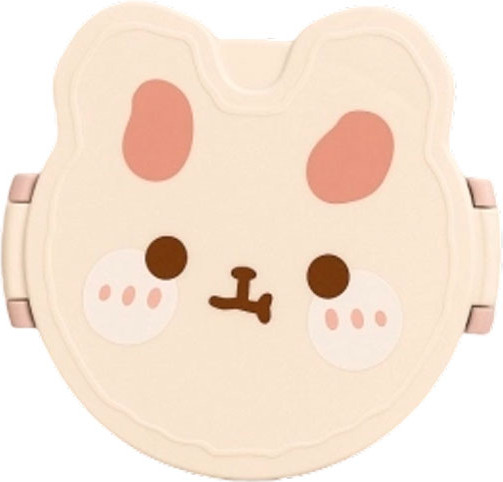 Ланч-бокс ILikeGift Round rabbit / 6815-02 (розовый)