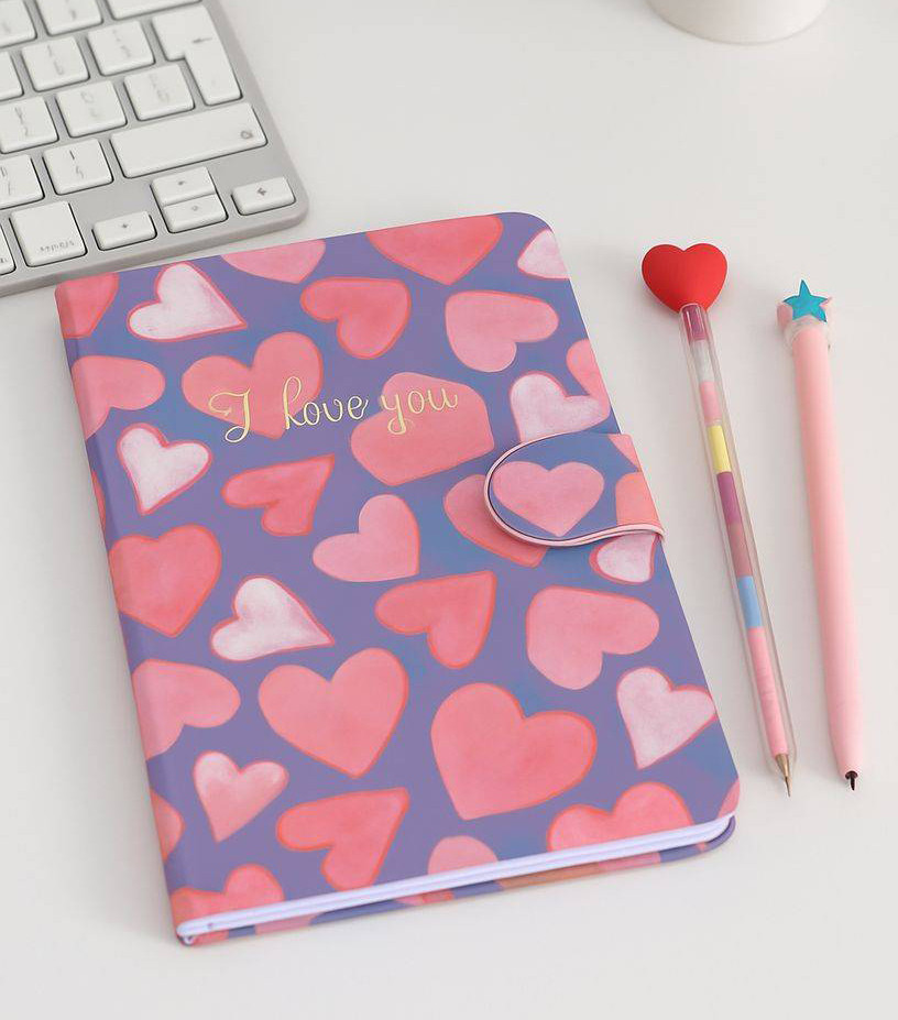 Записная книжка ILikeGift Love pattern / DK-B6-13378-02 — фото 3
