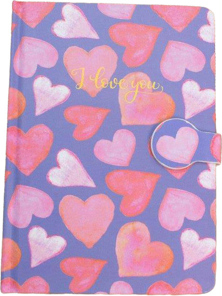 Записная книжка ILikeGift Love pattern / DK-B6-13378-02