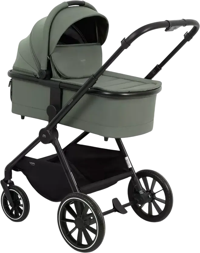 Детская универсальная коляска MOWbaby Amber 3в1 / MB068 (оливковый)
