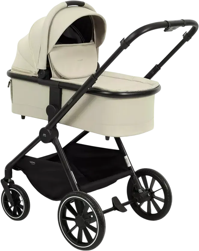 Детская универсальная коляска MOWbaby Amber 3в1 / MB068 (бежевый)