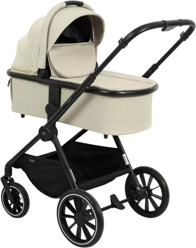 Детская универсальная коляска MOWbaby Amber 2в1 / MB067 (бежевый)
