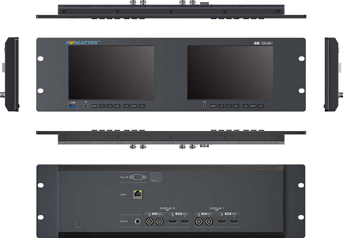 Монитор для камеры Avmatrix RMM7026-12G / 31873