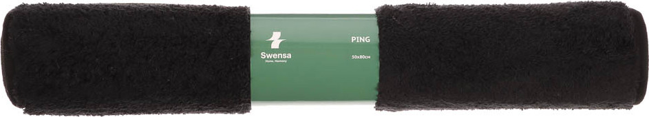 Коврик для ванной SWENSA Ping Black 2 50x80см / SWM-4014-BLK-B (черный) — фото 6