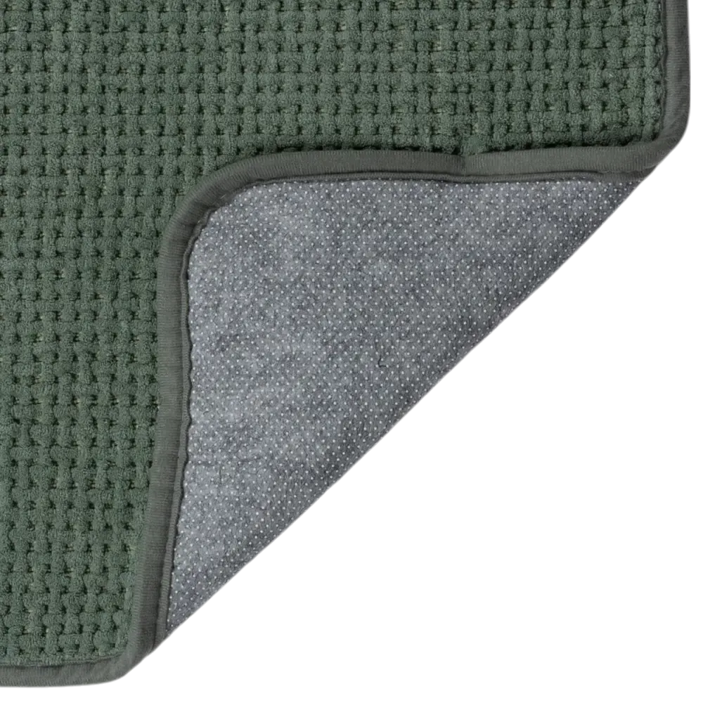 Коврик для туалета SWENSA Slot 50x50см / SWM-4013-GRN-T (зеленый) — фото 3