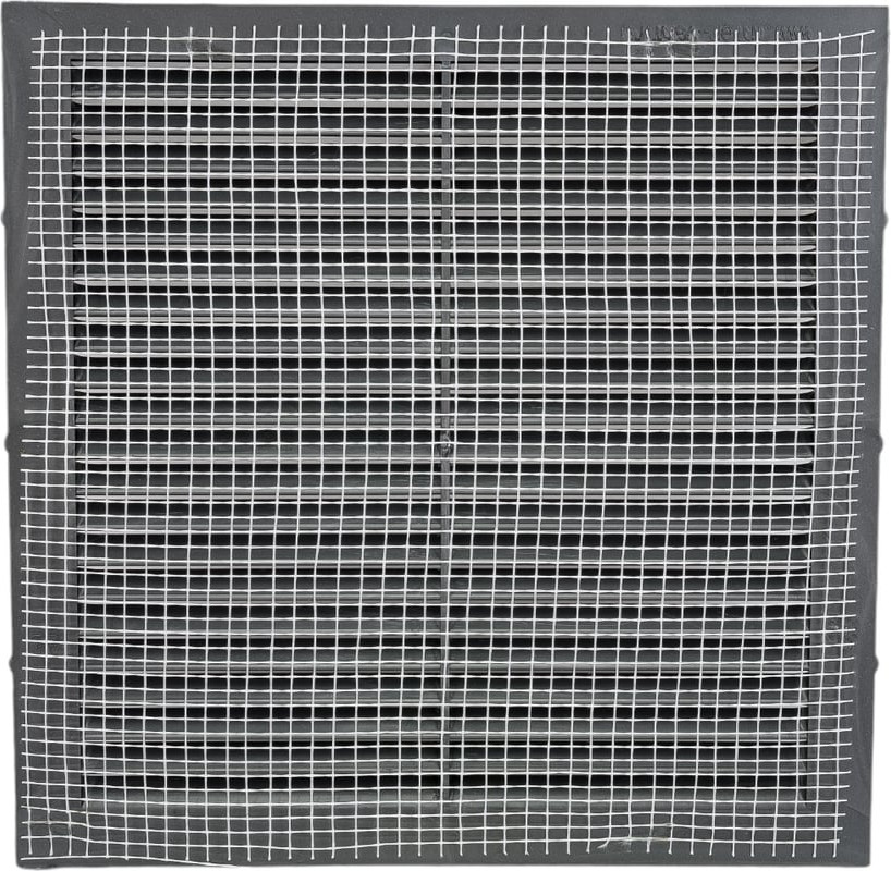 Решетка вентиляционная Viento 1919В (графит) — фото 2